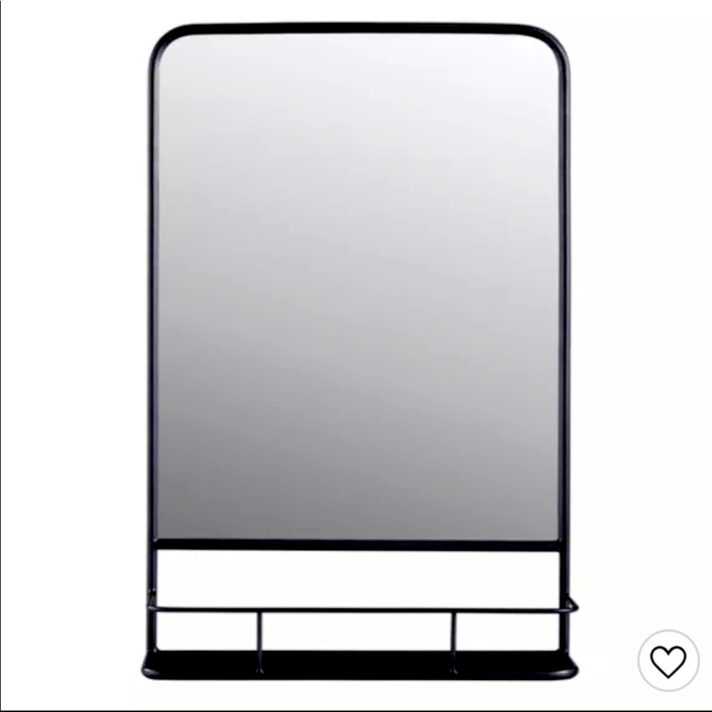 Threshold Pharmacy mirror - Black
